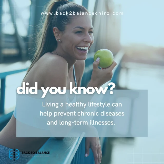 Being healthy should be part of your overall lifestyle. Living a healthy lifestyle can help prevent chronic diseases and long-term illnesses. Feeling good about yourself and taking care of your health are important for your self-esteem and self-image. Maintain a healthy lifestyle by doing what is right for your body.

—
Contact us today.

📍 500 Dundas Street West, Whitby
☎️ 905-666-2015
🌐 www.back2balancechiro.com

#chiro #chiropractor #chiropractors #chiropratic #chiropracticadjustment #wellness #wellnessthatworks #feelinggood #whitby #durhamregion #ontario #toronto #ontario #chiropractorsofinstagram #painfree #painfreeliving